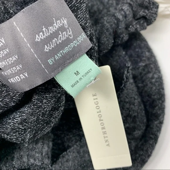 NEW Anthropologie Saturday Sunday Tie Back Sweater - Picture 8 of 10